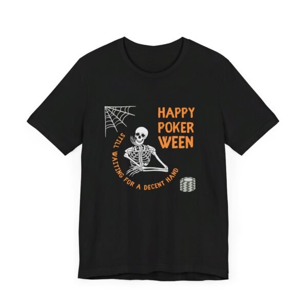 Happy Pokerween - Bella+Canvas 3001 - Image 2