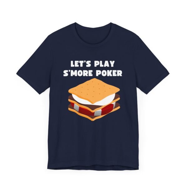 Let's play s'more poker - Bella+Canvas 3001 T-shirt - Image 10