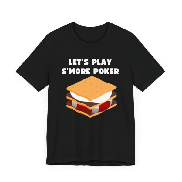 Let's play s'more poker - Bella+Canvas 3001 T-shirt - Image 7