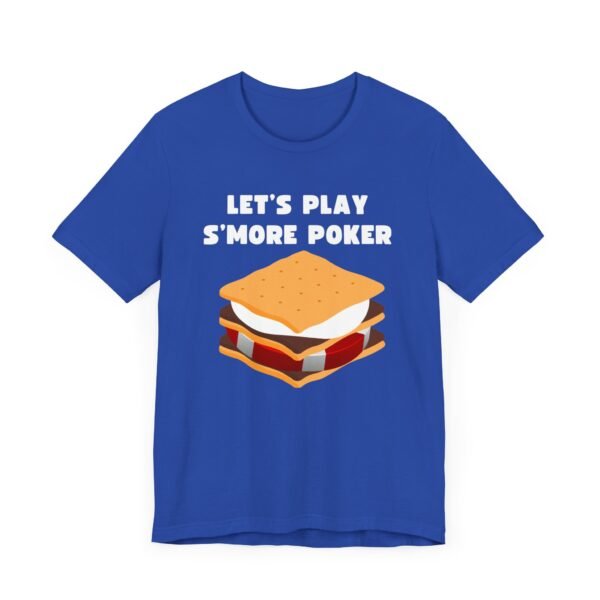 Let's play s'more poker - Bella+Canvas 3001 T-shirt - Image 11