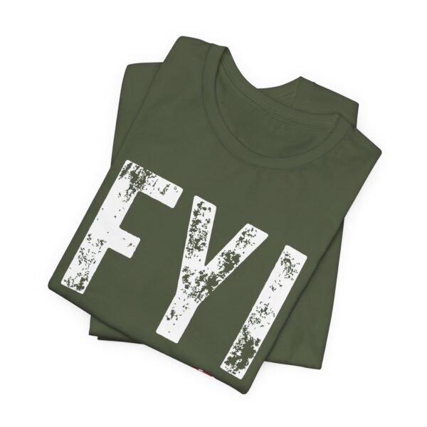 FYI Fold You Idiot (with poker chip stack) - Bella+Canvas 3001 - Image 5