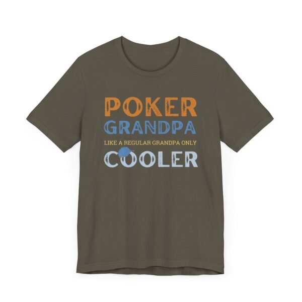 Poker Grandpa - Bella+Canvas 3001 - Image 10