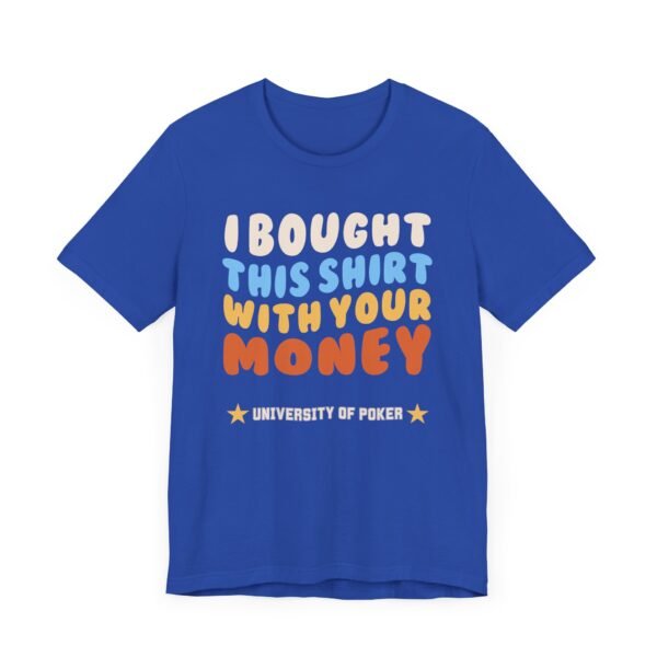 I bought this shirt (University of Poker) - Bella+Canvas 3001 - Image 8