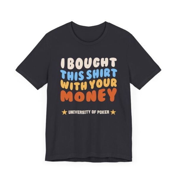 I bought this shirt (University of Poker) - Bella+Canvas 3001 - Image 7