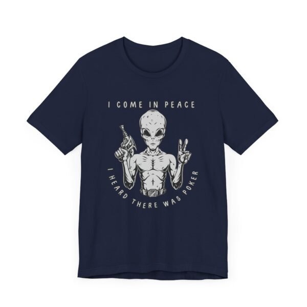 I Come in Peace - Bella+Canvas 3001 - Image 7