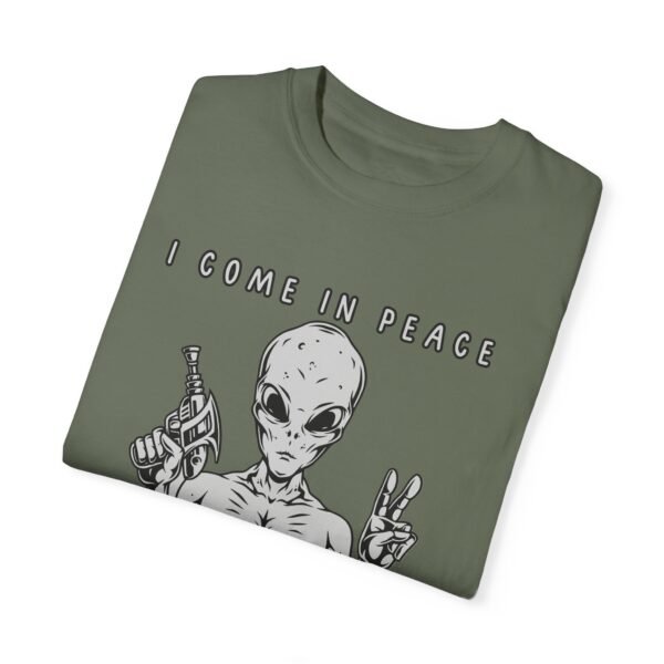 I Come in Peace - Comfort Colors 1717 - Image 7