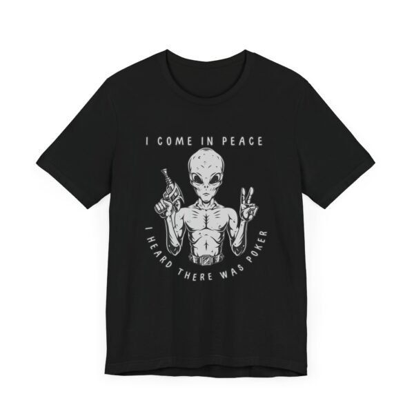 I Come in Peace - Bella+Canvas 3001 - Image 2