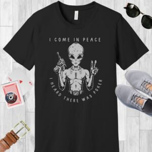 I Come in Peace - Bella+Canvas 3001