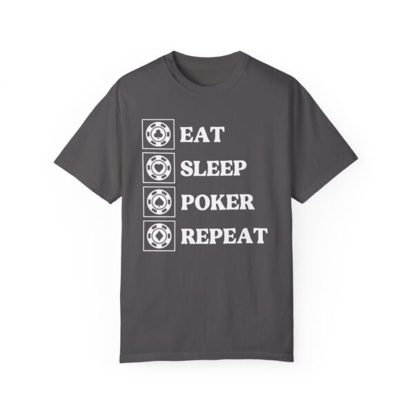 Eat Sleep Poker Repeat - Comfort Colors 1717 - Image 2