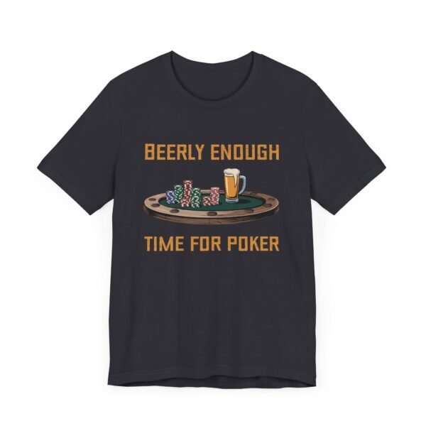 Beerly enough time for poker - Bella+Canvas 3001 - Image 2