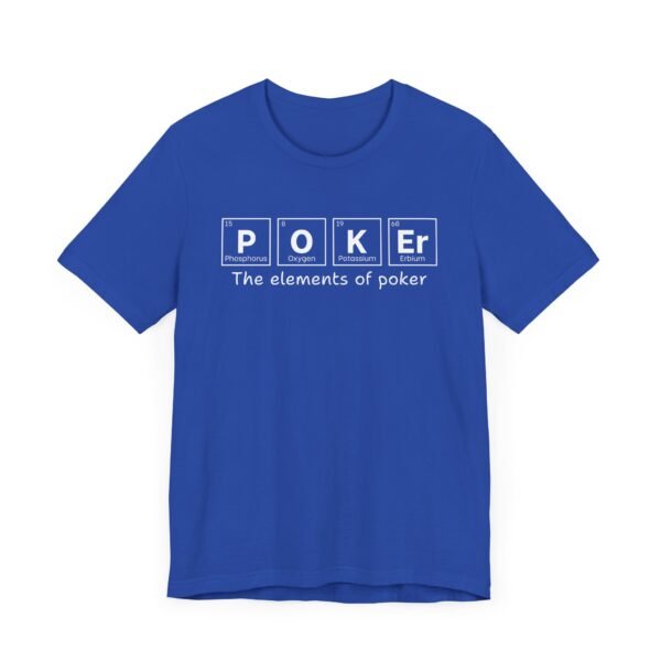 The elements of poker - Bella+Canvas 3001 - Image 2