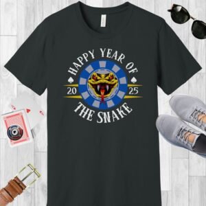 Happy year of the snake - Bella+Canvas 3001