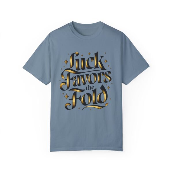 Luck favors the fold - Comfort Colors 1717 - Image 2