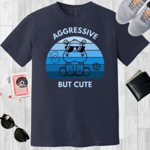 Aggressive but cute - Poker T-shirt