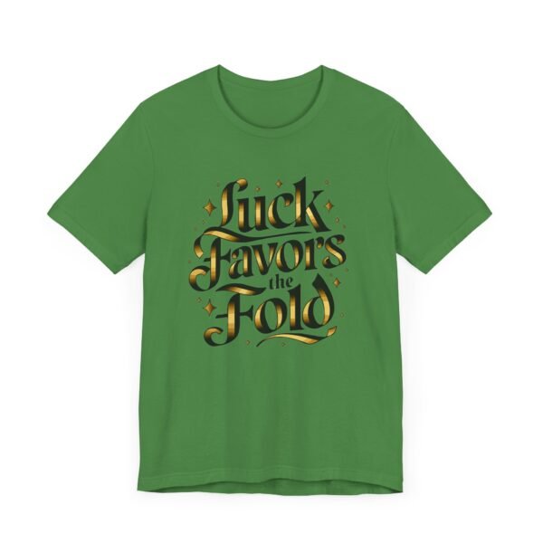 Luck favors the fold - Bella+Canvas 3001 - Image 5