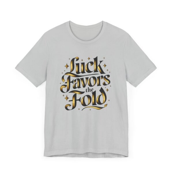 Luck favors the fold - Bella+Canvas 3001 - Image 6