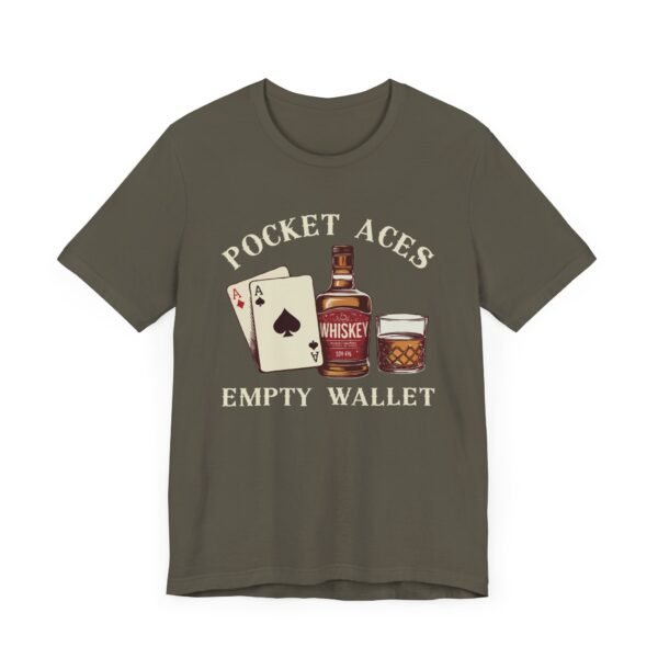 Pocket Aces, Empty Wallet - Bella+Canvas 3001 - Image 4