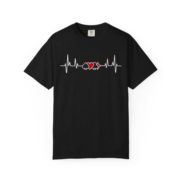 Poker Heartbeat Card Suits - Comfort Colors 1717 - Image 3