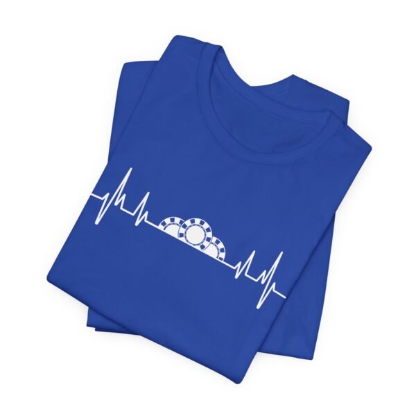 Poker Heartbeat Chips Rising - Bella+Canvas 3001 - Image 5