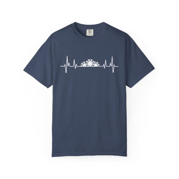 Poker heartbeat with chips rising - Comfort Colors 1717 - Image 7