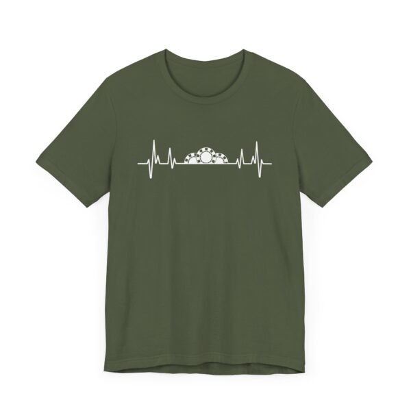 Poker Heartbeat Chips Rising - Bella+Canvas 3001 - Image 8