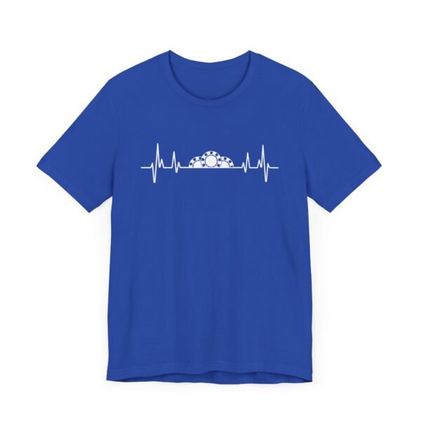 Poker Heartbeat Chips Rising - Bella+Canvas 3001 - Image 3