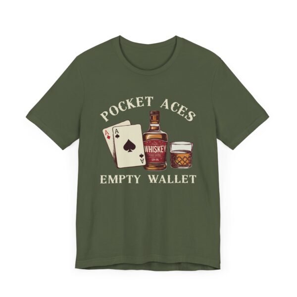 Pocket Aces, Empty Wallet - Bella+Canvas 3001 - Image 5