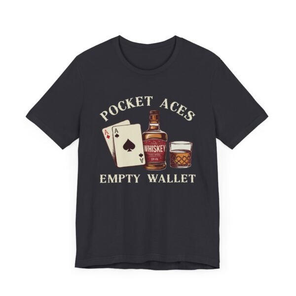 Pocket Aces, Empty Wallet - Bella+Canvas 3001 - Image 2
