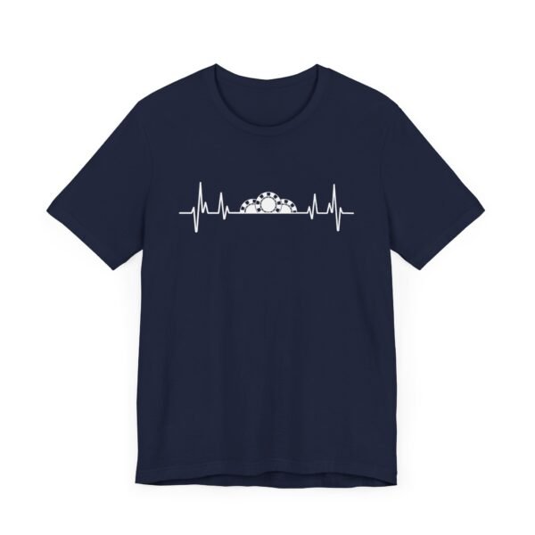 Poker Heartbeat Chips Rising - Bella+Canvas 3001 - Image 10