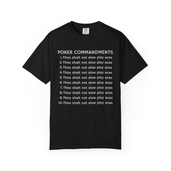 Poker Commandments - Comfort Colors 1717 - Image 6
