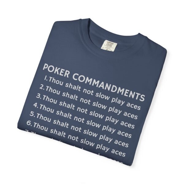 Poker Commandments - Comfort Colors 1717 - Image 4