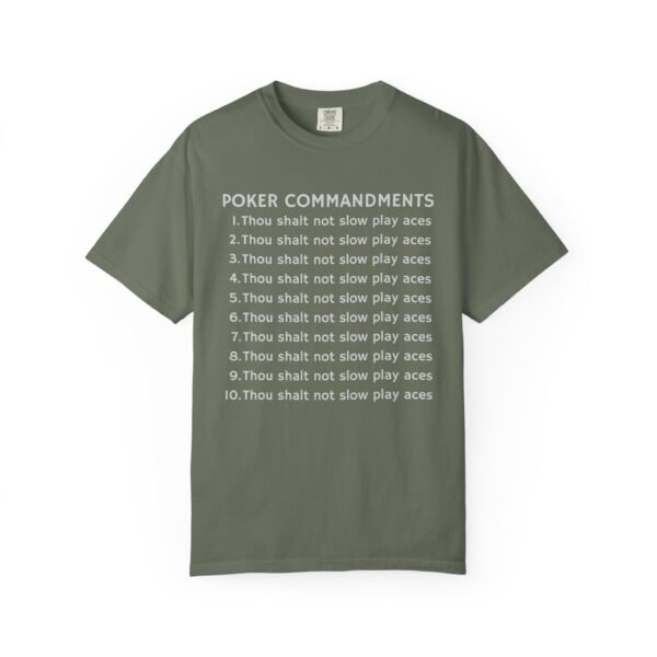 Poker Commandments - Comfort Colors 1717 - Image 8