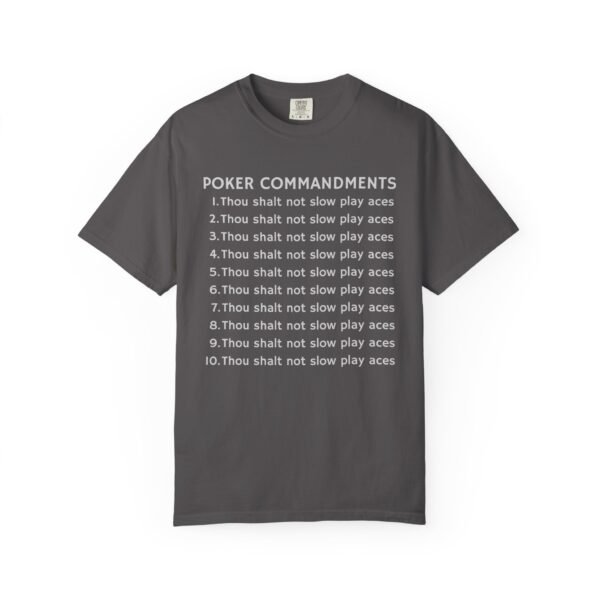 Poker Commandments - Comfort Colors 1717 - Image 7