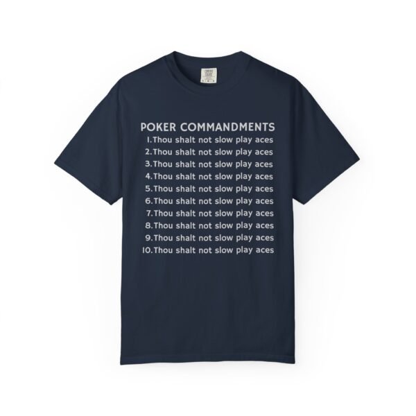 Poker Commandments - Comfort Colors 1717 - Image 5
